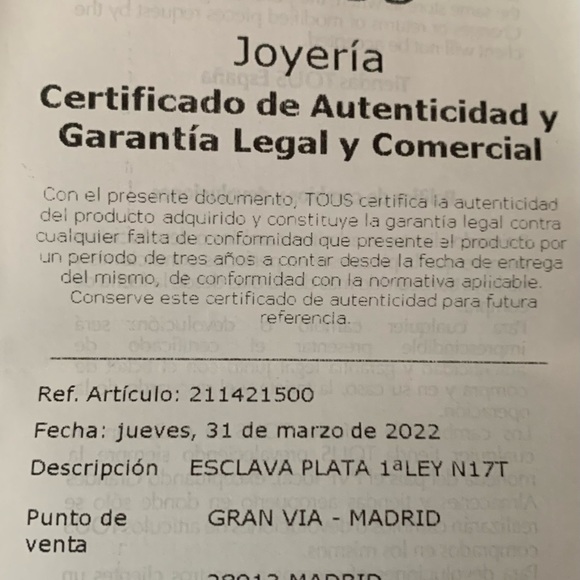 Twisted bracelet - Picture 5 of 5